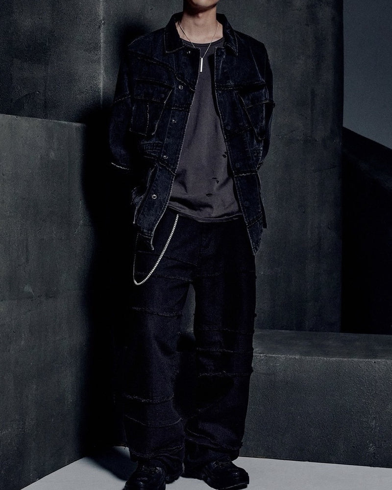 【NOMANUAL】R.C DENIM BDU JACKET