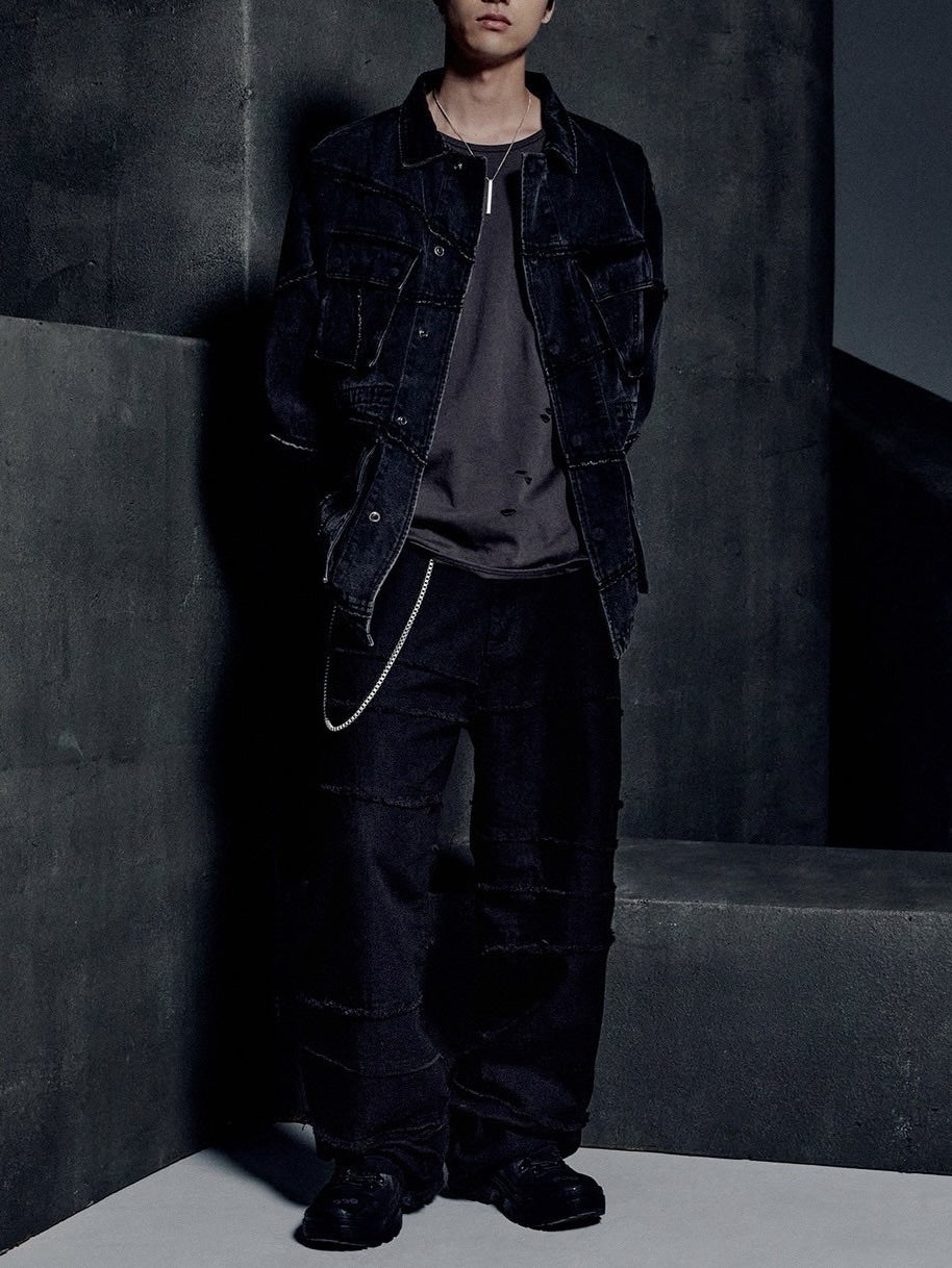 【NOMANUAL】R.C DENIM BDU JACKET