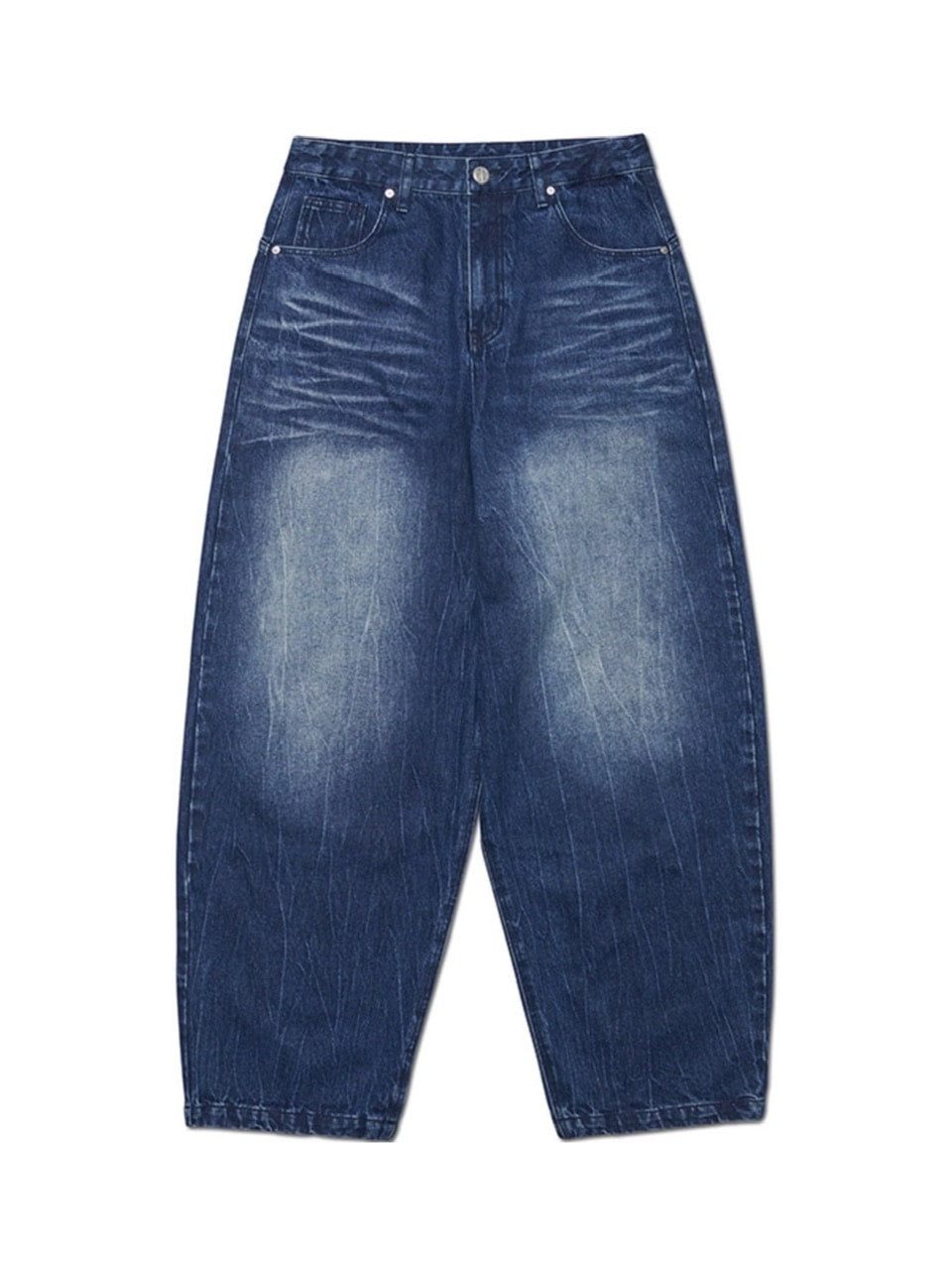 【NOMANUAL】 WASHED JUMBO DENIM PANTS