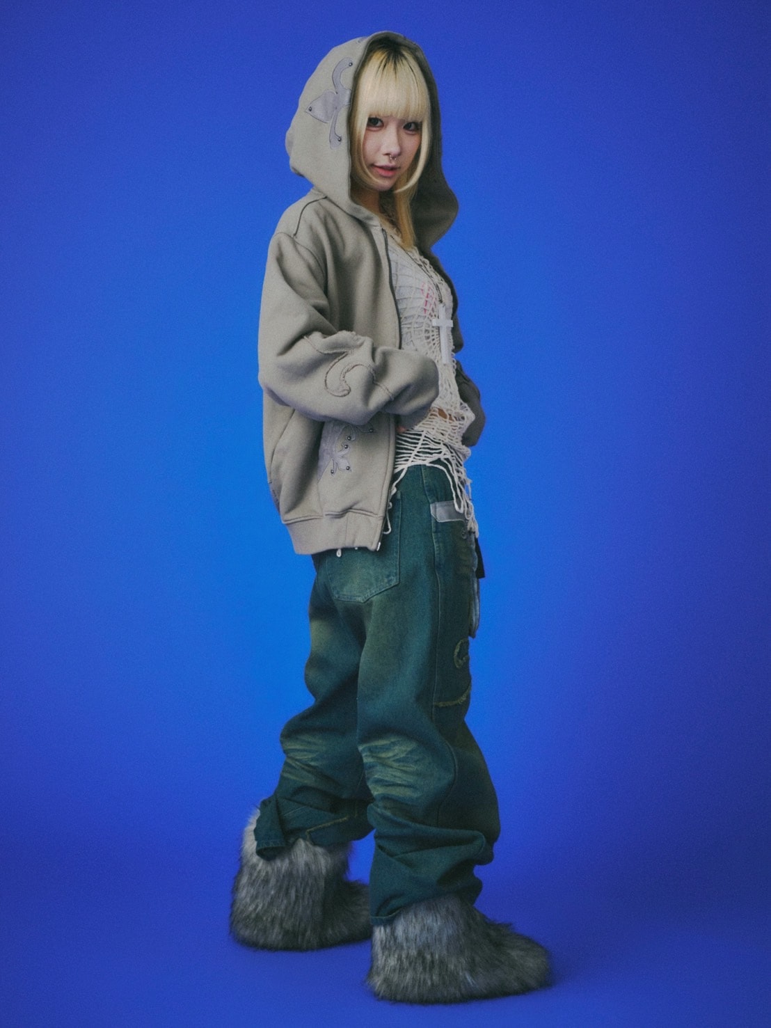 【GALFY】百合の紋紋デニム