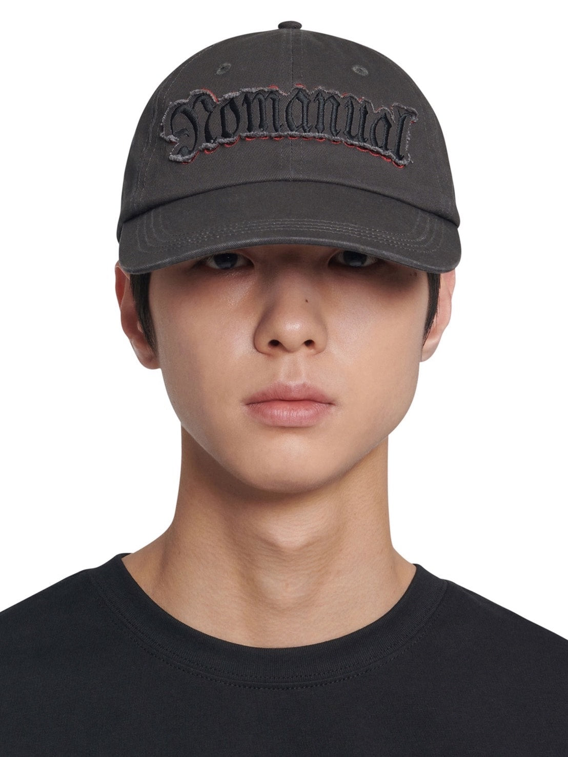 【NOMANUAL】GOTHIC PATCH BALL CAP