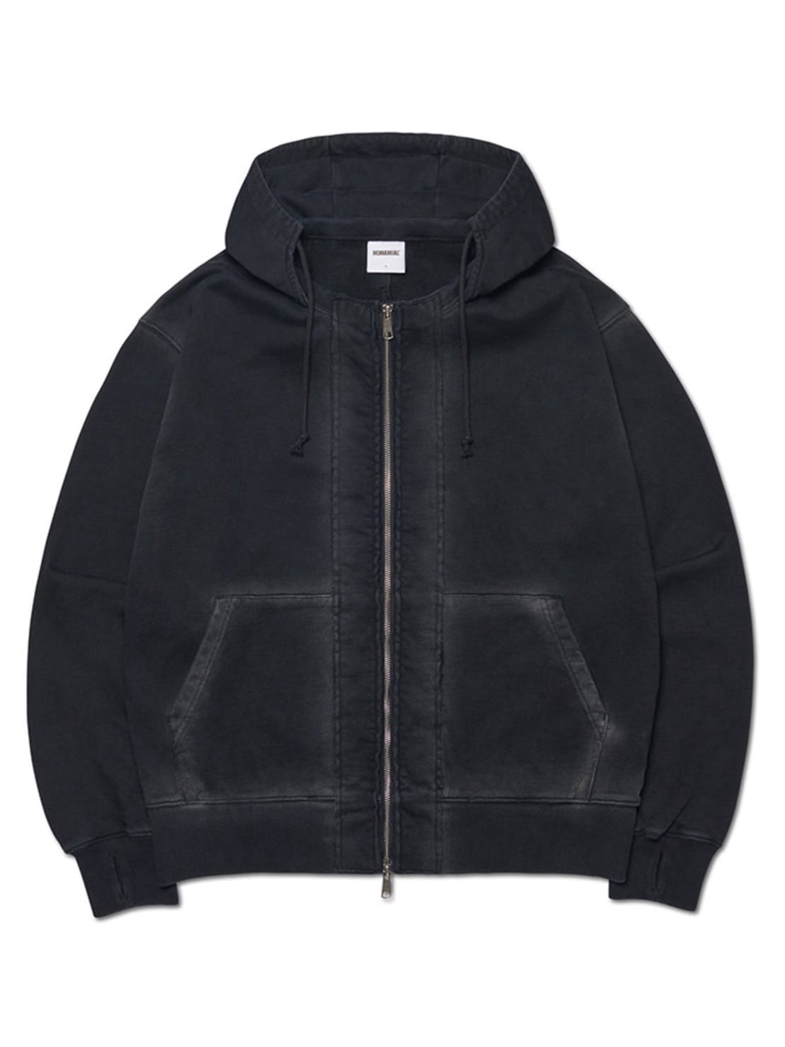 【NOMANUAL】AFTER HOODED ZIP-UP