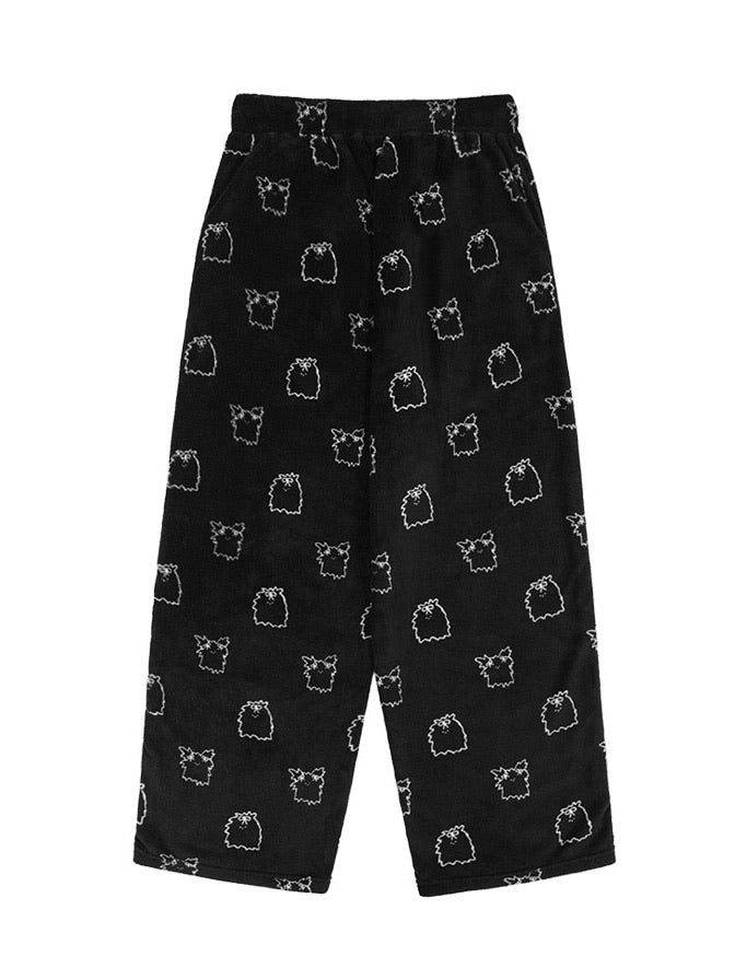 【FANCY X DUSTY】Zzz DUSTY SALON PAJAMA PANTS / 【ファンシー X ダスティ】Ｚｚｚダスティーサロンパジャマパンツ