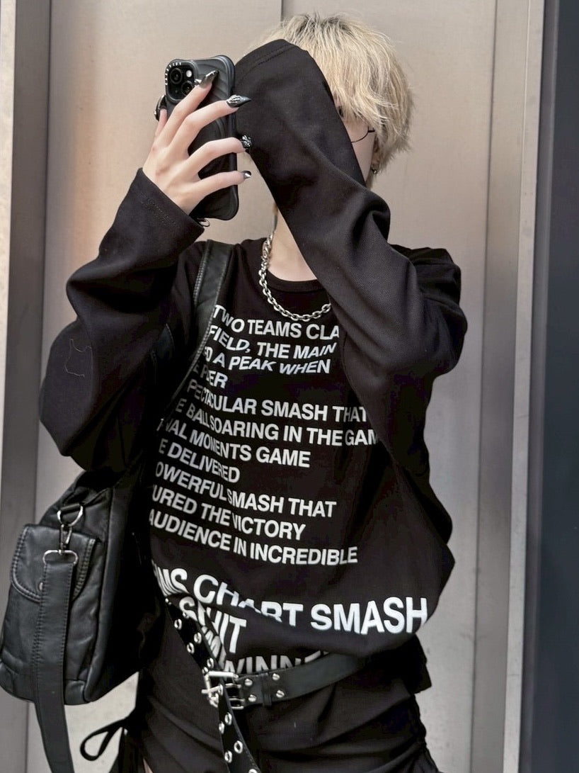 受注制【nmtc +】logo long sleeve / 【エヌエムティーシープラス】ロゴー長袖Ｔシャツ (4color)