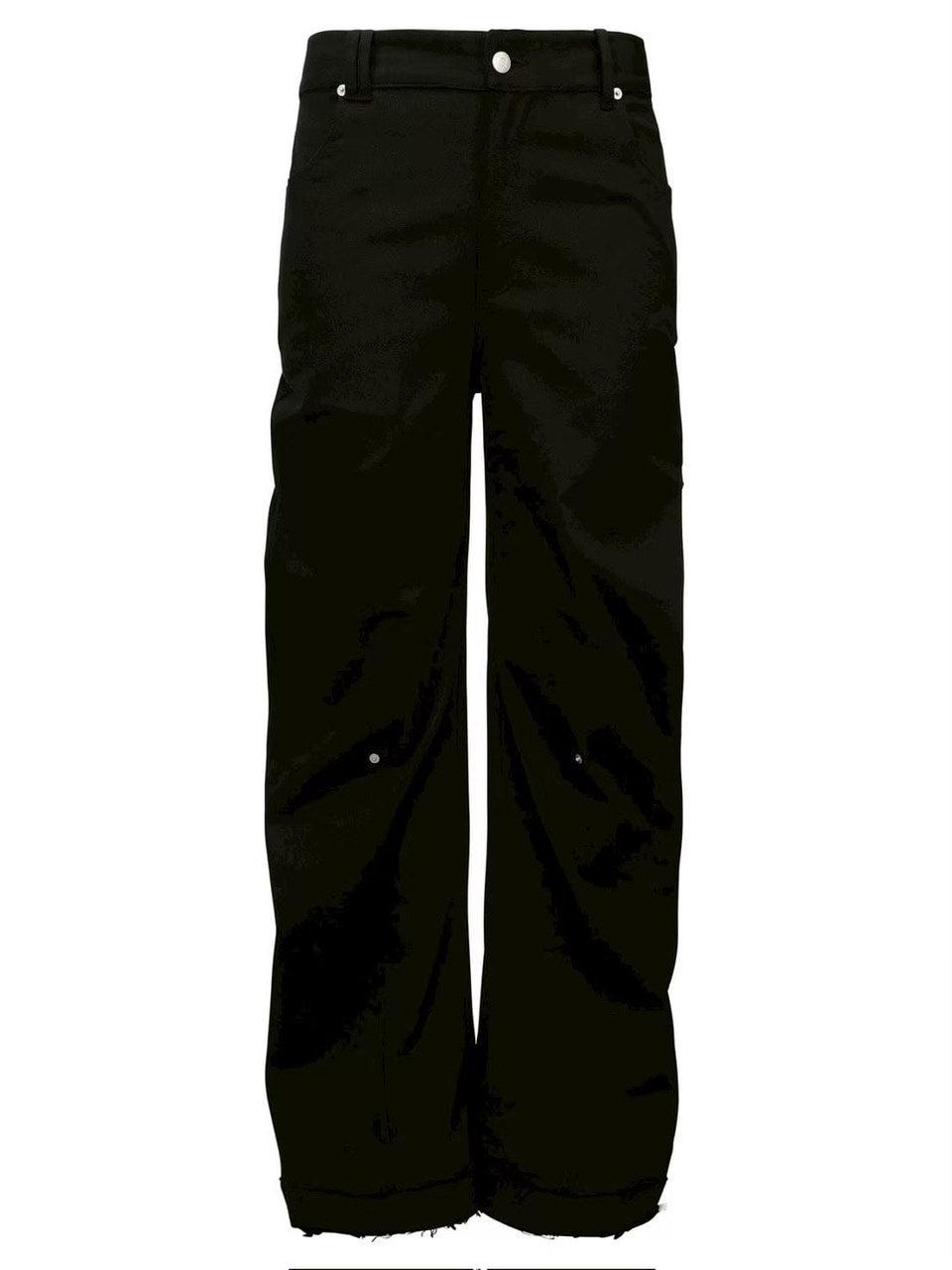 【NACHE】RAWCUT CURVED PANTS (UNISEX)
