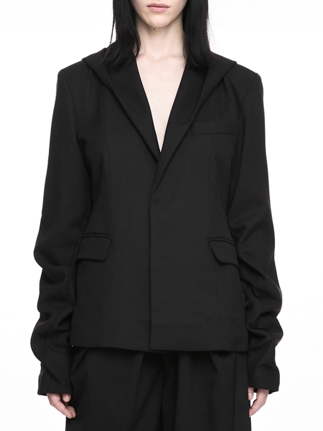 【NACHE】MAGNETIC HOODIE BLAZER