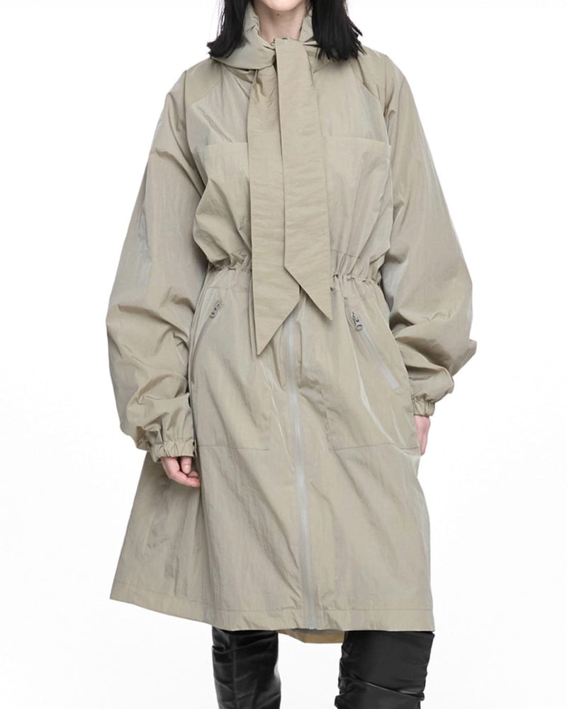 【NACHE】TIE FIELD COAT (UNISEX)