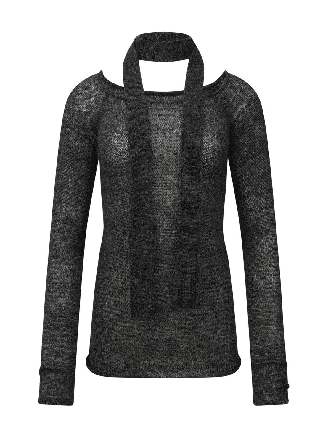 【NACHE】MIXED MUFFLER KNIT