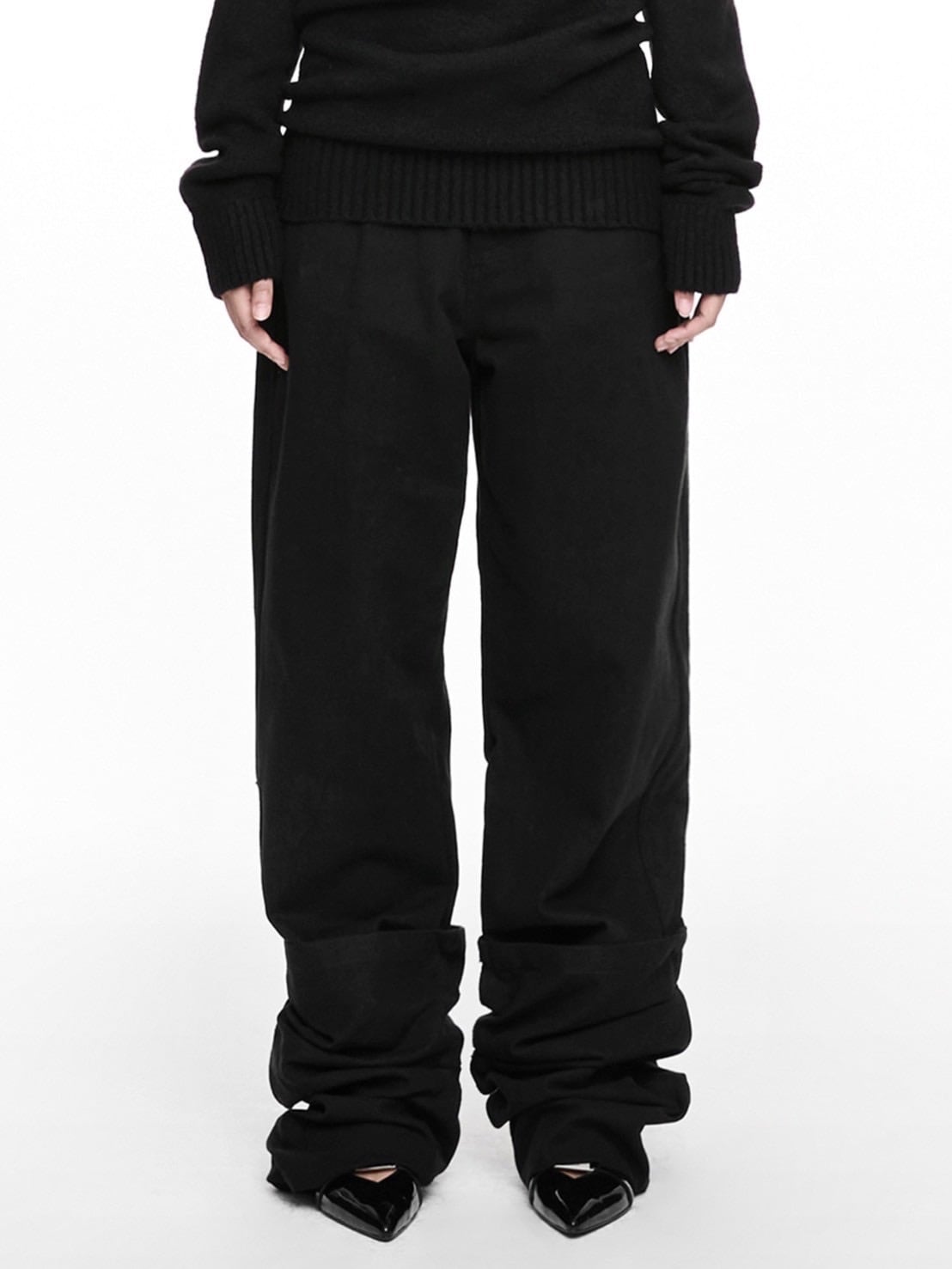 【NACHE】REVERSE COTTON PANTS