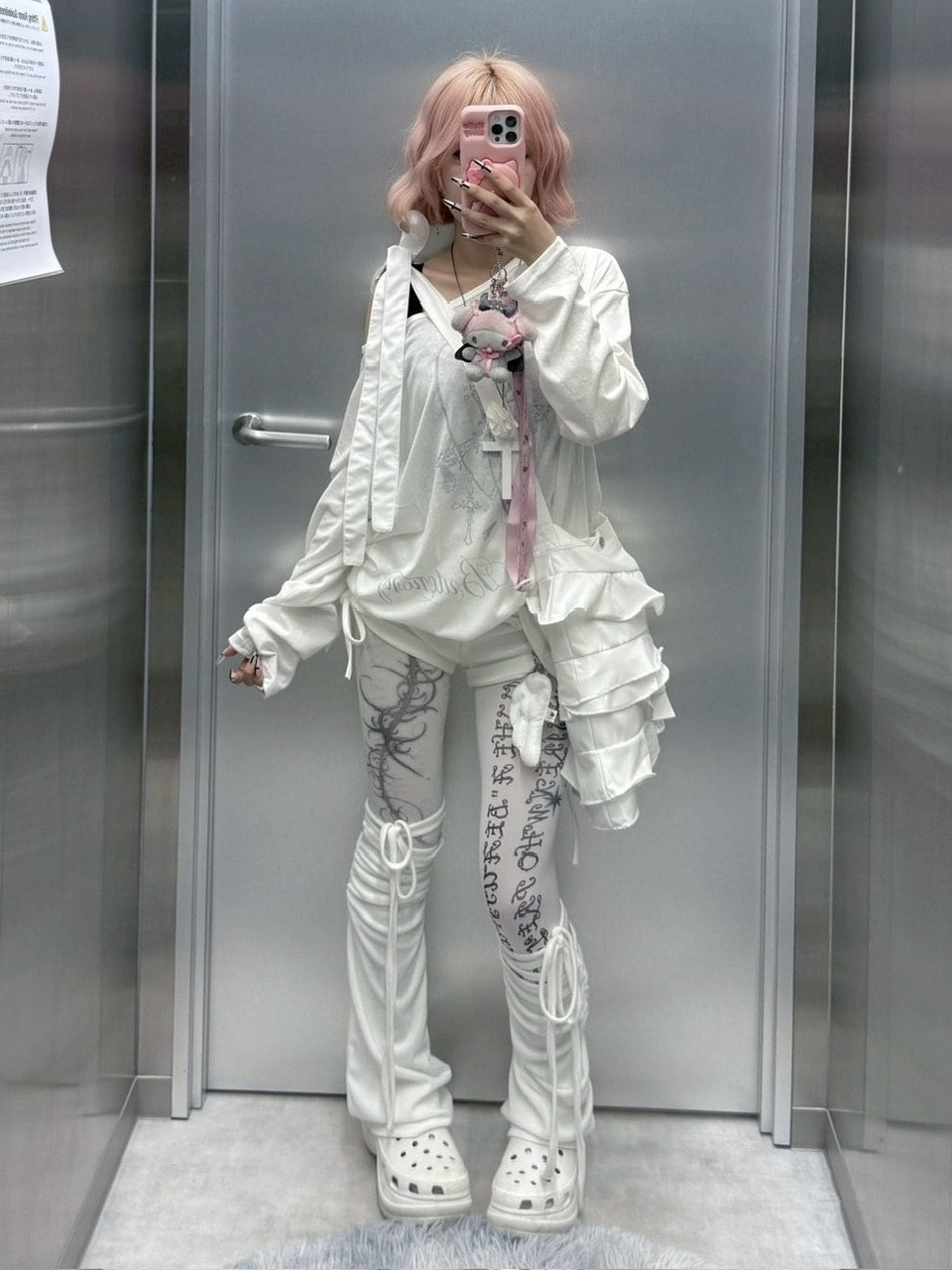 受注制【nmtc +】vintage cross long sleeve / 【エヌエムティーシープラス】ビンテージクロスデザイン長袖Tシャツ