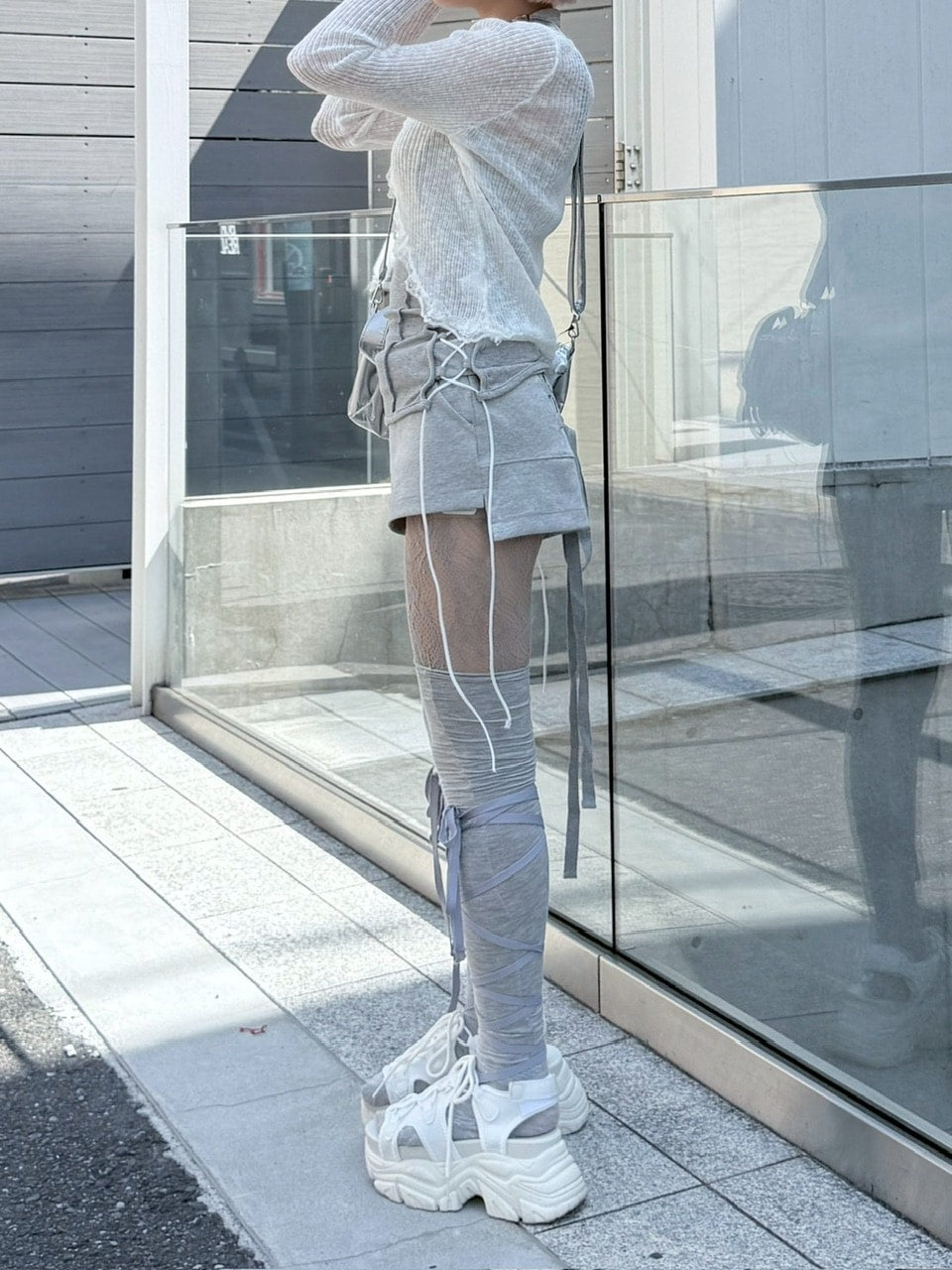 【nmtc +】ribbon shorts / 【エヌエムティーシープラス】リボンショートパンツ (3color)