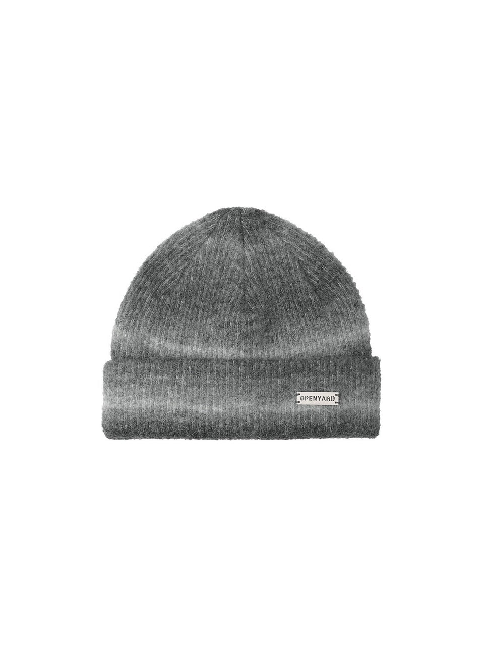 【OY】HAIRY GRADIENT STRIPED BEANIE
