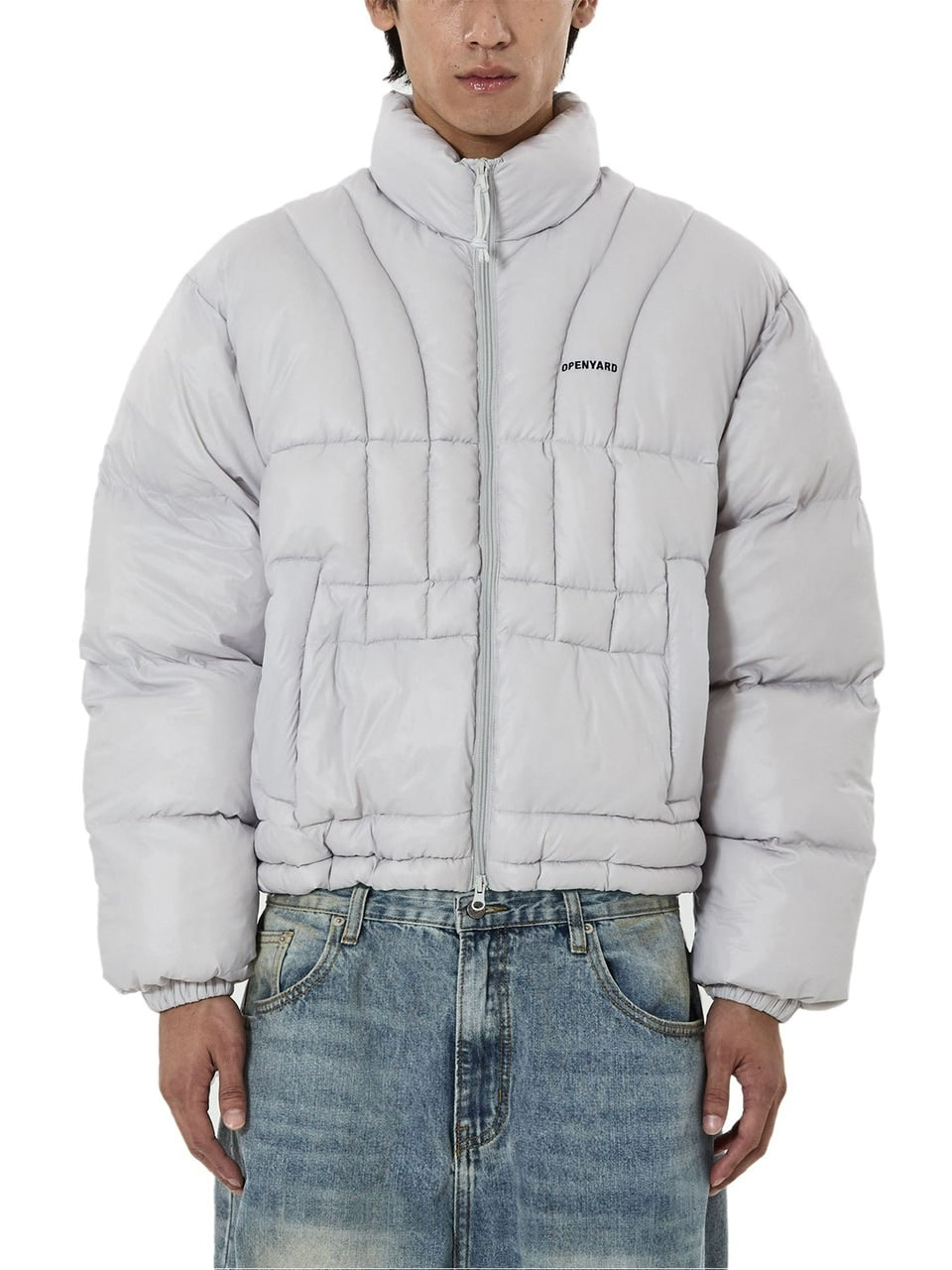 【OY】VERTICAL PANEL PUFFER JACKET