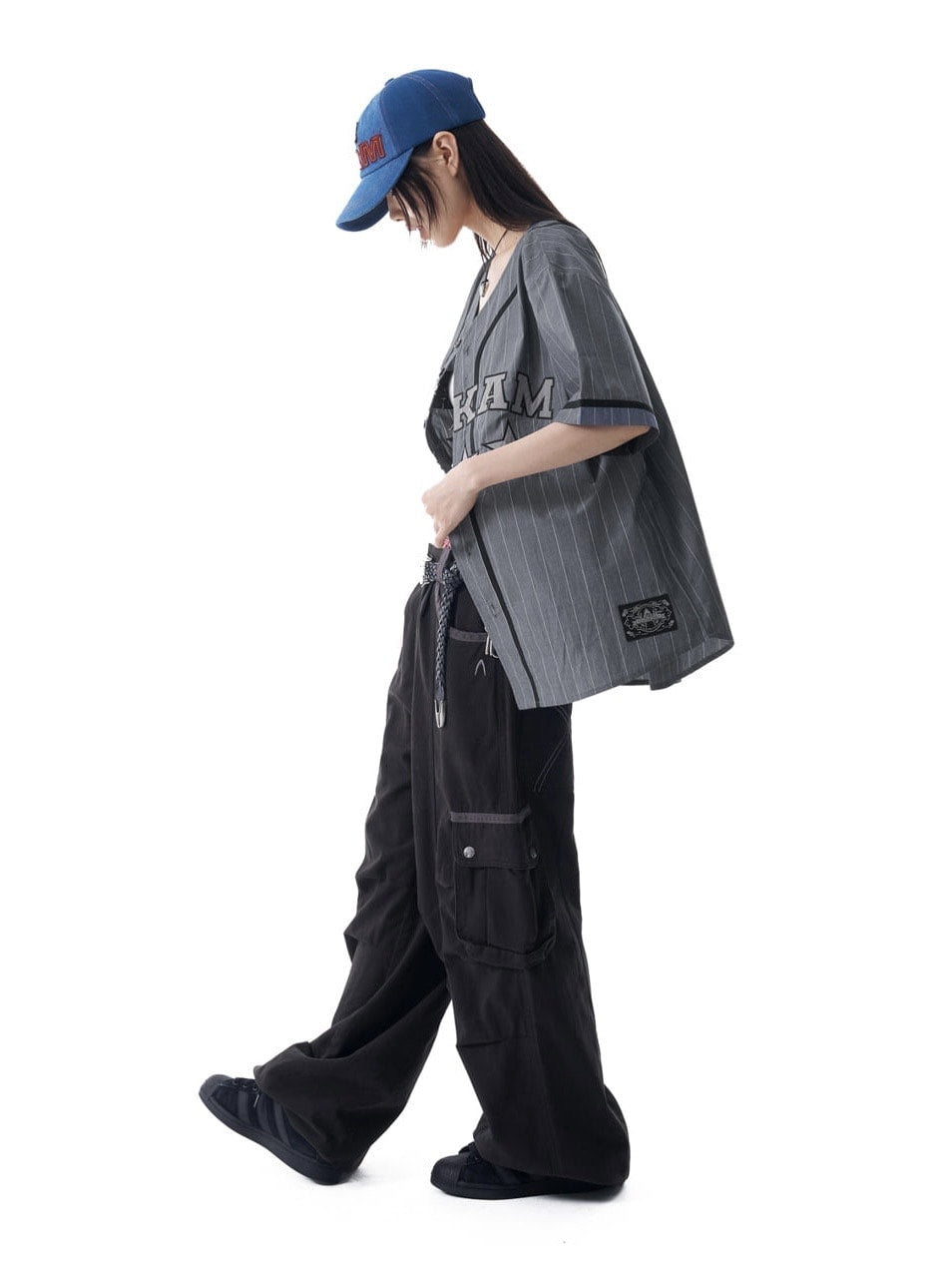 【AAKAM】Cotton Baseball Jersey