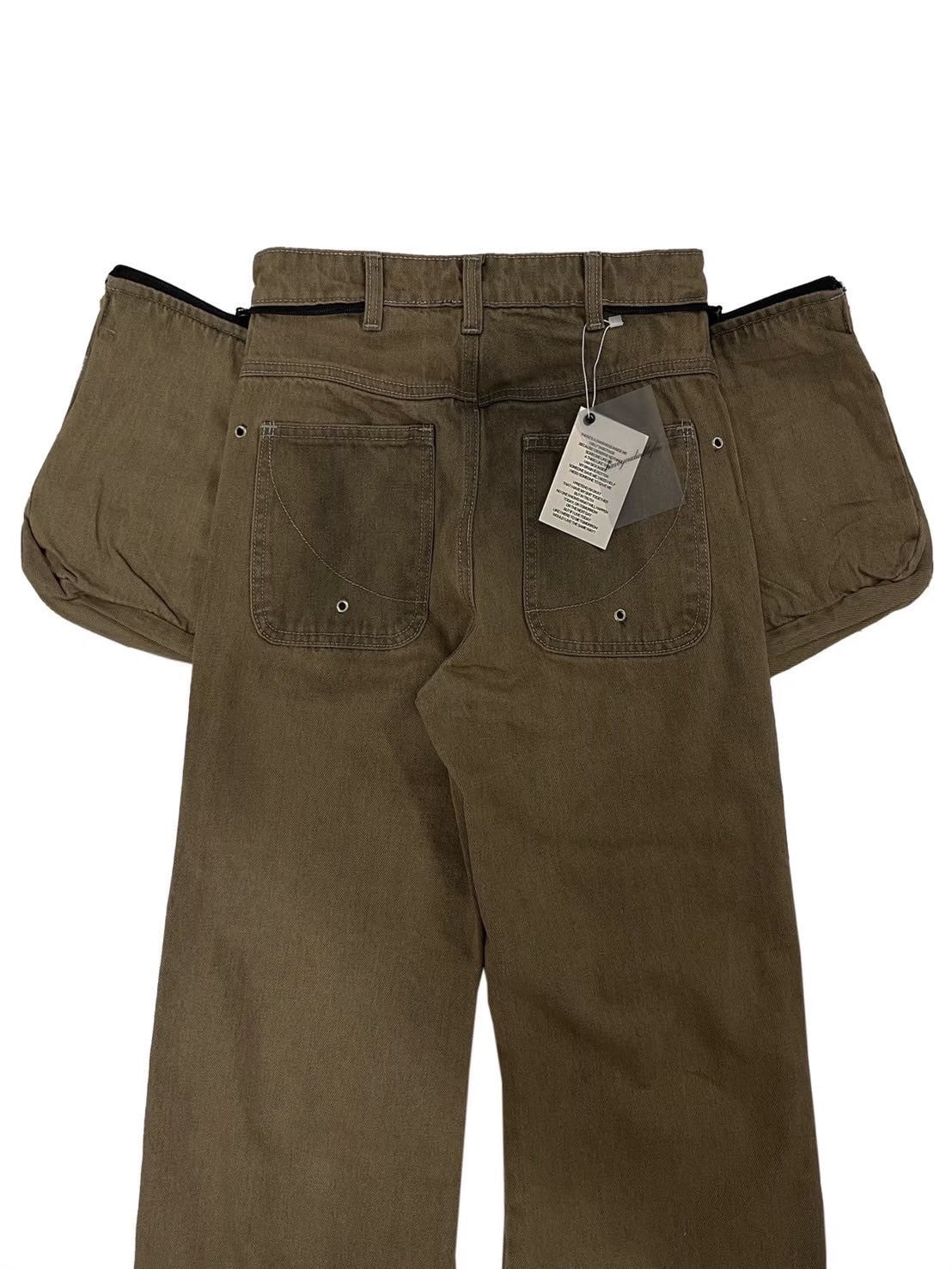 【haveyoudiedbefore?】Grove Tan Denim Pants / 【ハブユーダイドビフォー】ダーティーポケットデニムパンツ