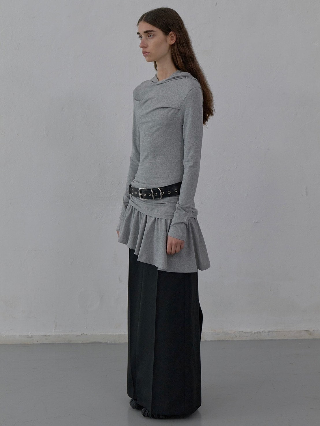 【LCDC】HOODED JERSEY DRESS / 【エルシーディーシー・ティーエム】フードジャージワンピース