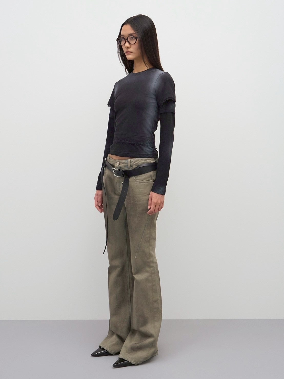 【LCDC】DIRTY WASHED BOOT-CUT DENIM / 【エルシーディーシー・ティーエム】ダーティウォッシュブーツカットデニム