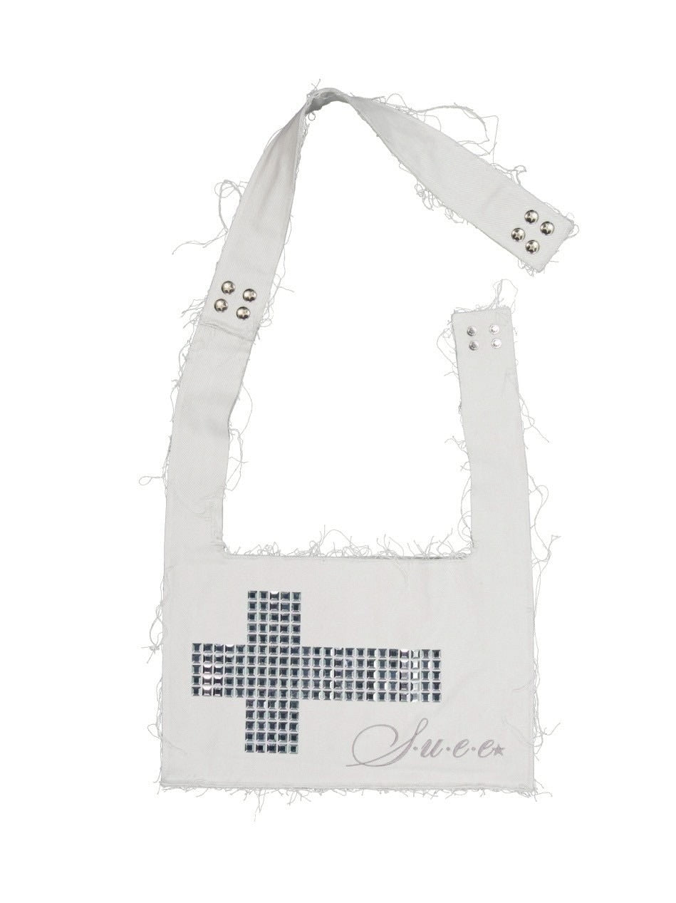 【SETUP‐EXE】TWO-WAY RAW CROSSBAG / 【セットアップエグゼ】ツーウェイロークロスバッグ