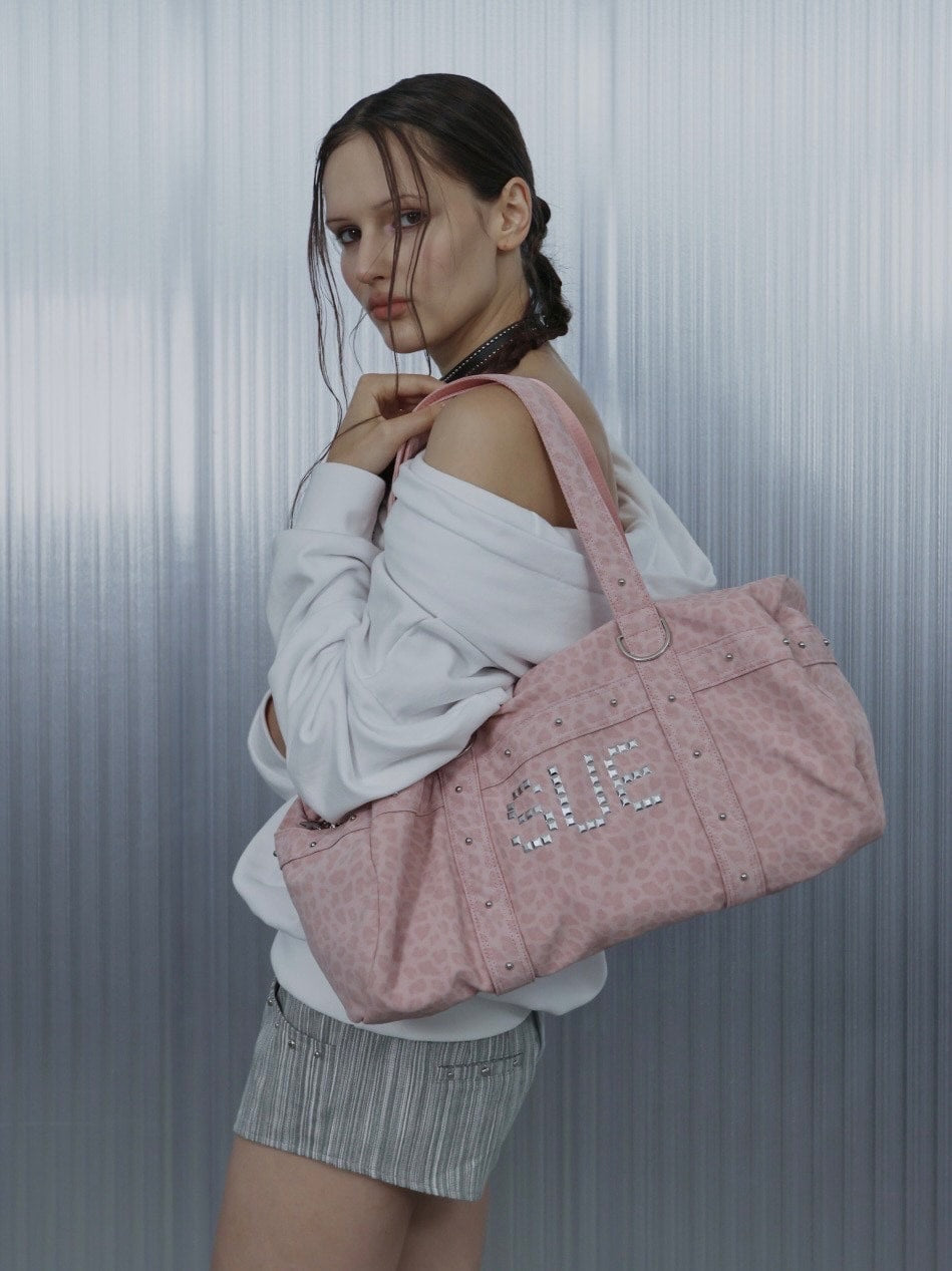 SETUPEXE 韓国 シズニルック SETUP‐EXE】LEO STUDDED DUFFEL BAG – PRESSING WEB SHOP