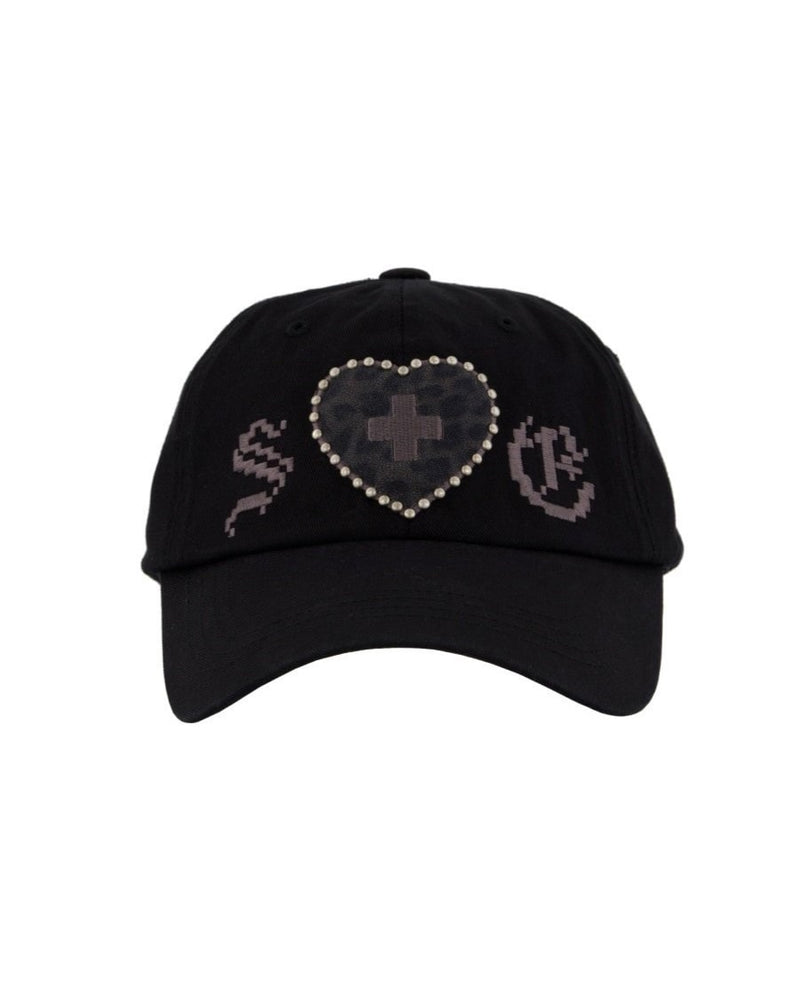 【SETUP‐EXE】LEO APPLIQUE BALL CAP / 【セットアップエグゼ】レオアップリケキャップ