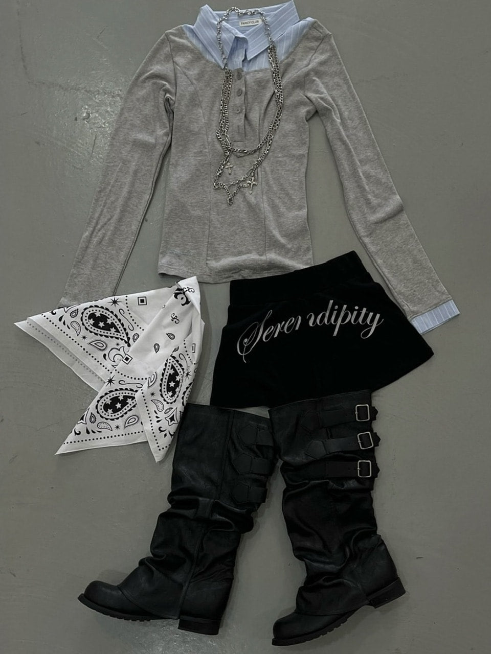 【FANCY CLUB】BACK LETTERING MICRO SHORT PANTS / 【ファンシークラブ】バックレタリングマイクロショートパンツ