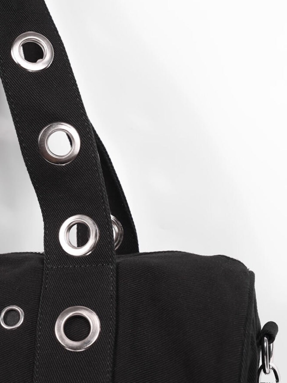 【FANCY CLUB】FFFF EYELET DUFFLE BAG / 【ファンシークラブ】ＦＦＦＦアイレットダッフルバッグ