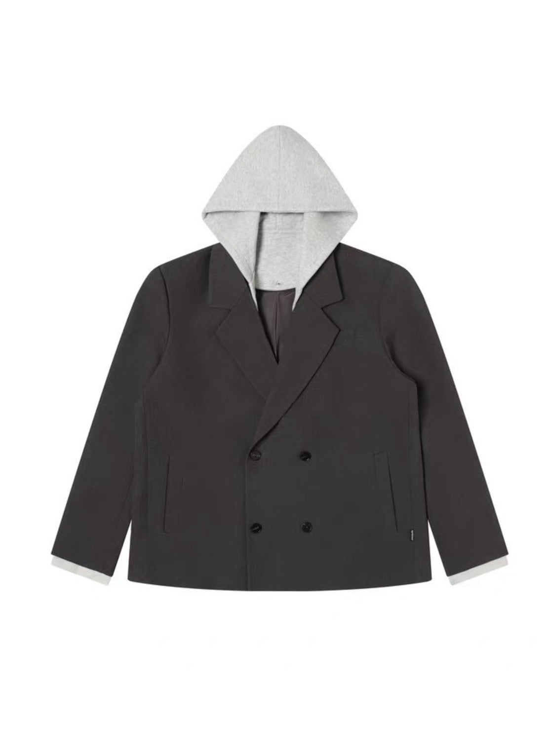 【TGNS】Detachable Hooded Suit / 【ツーガンズ】オーバーサイズフードセットテーラードジャケット