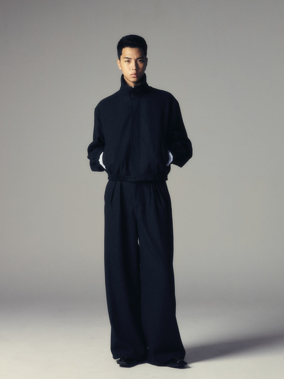 CS】wool high neck jacket – PRESSING WEB SHOP