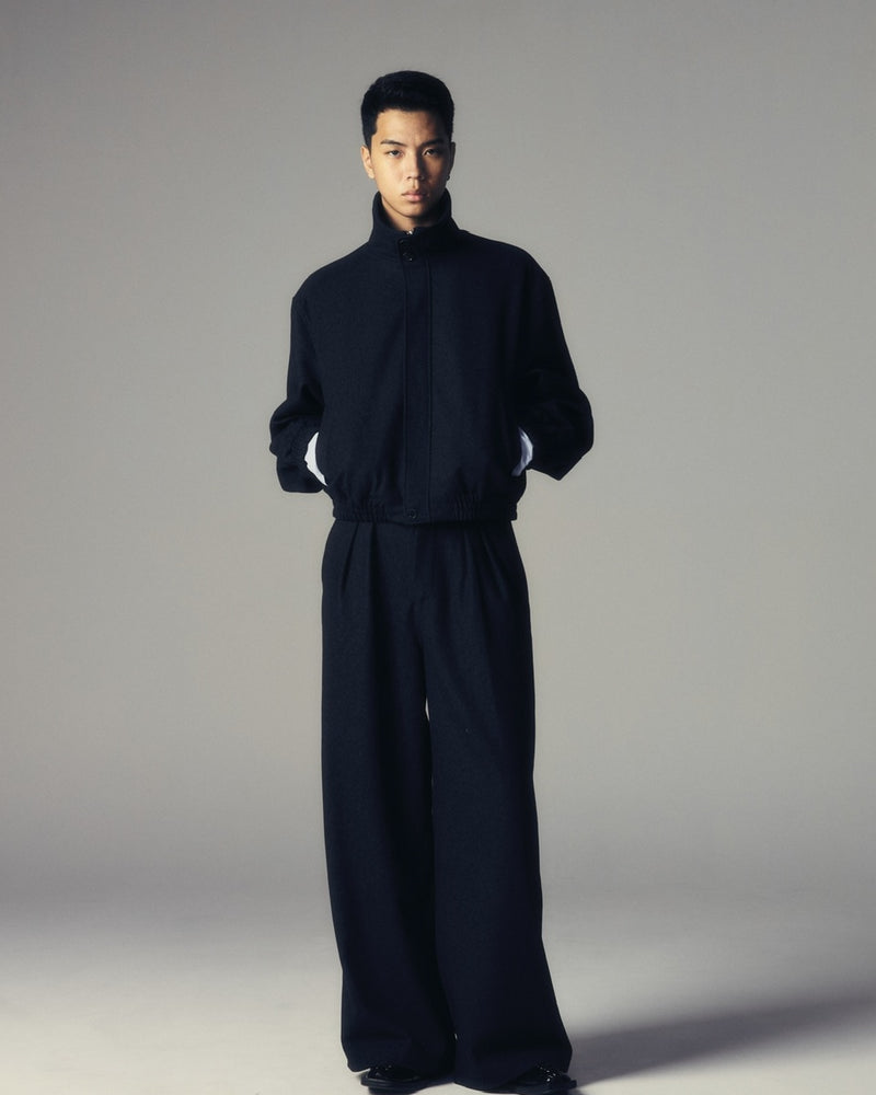 【CS】wool high neck jacket