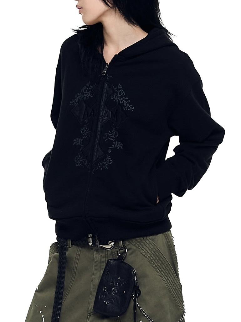12/21再入荷【AAKAM】AKM CROS2 Zip-Up Hoodie