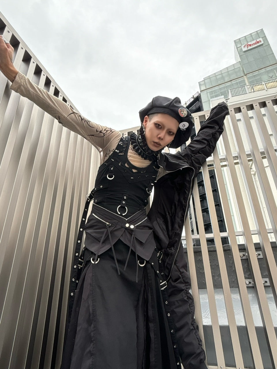 【Never mind the XU】2way light jacket / 【ネバーマインドザエックスユー】ツーウェイライトジャケット