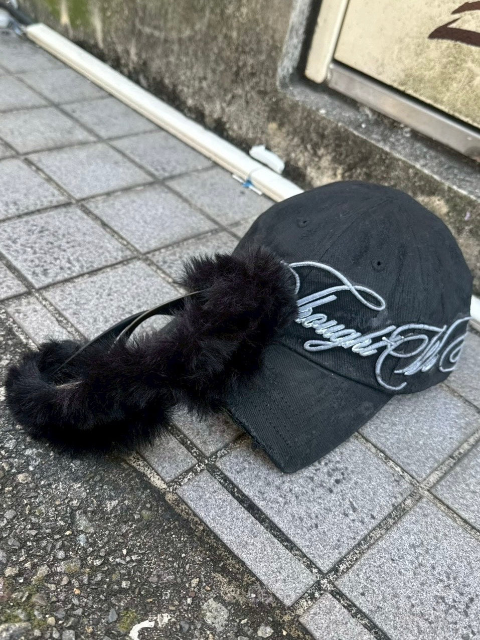 【Never mind the XU】fur sunglasses / 【ネバーマインドザエックスユー】ファーサングラス