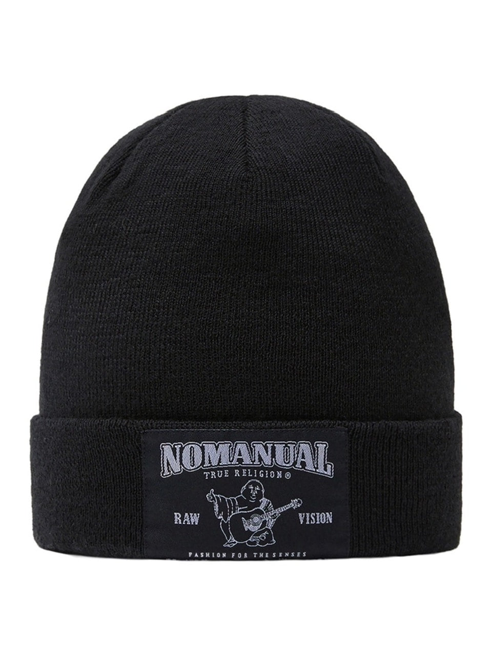 【NOMANUAL】NO RELIGION LOGO PATCH BEANIE