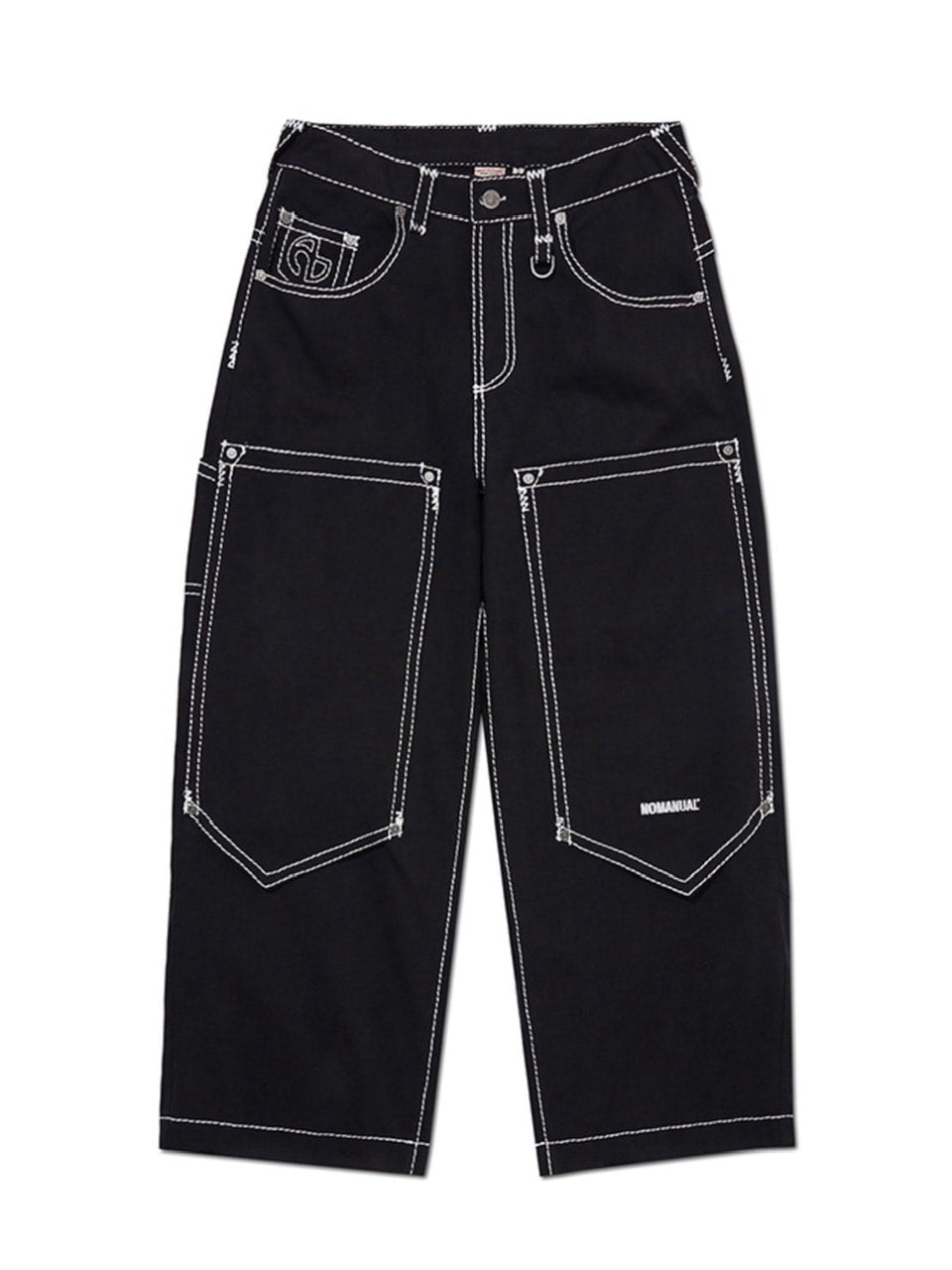 【NOMANUAL】NO RELIGION DOUBLE KNEE PANTS