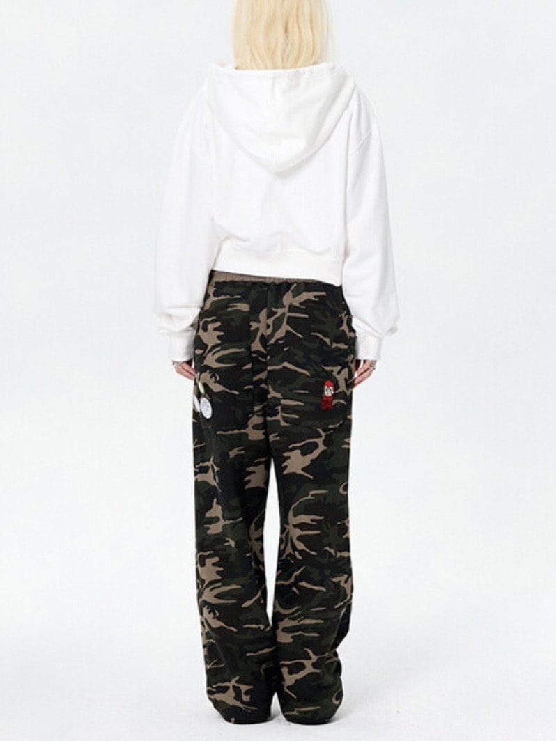 【runningHIGH】[RENEWAL] LETTERING CROP ZIP UP HOODIE / 【ランニングハイ】レタリングクロップジップアップパーカー