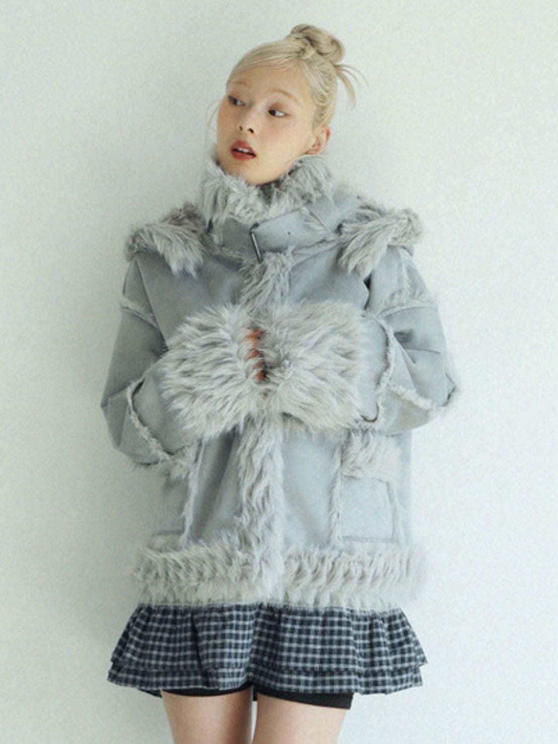 【Uglyshadow】REVERSIBLE SHEARLING JACKET