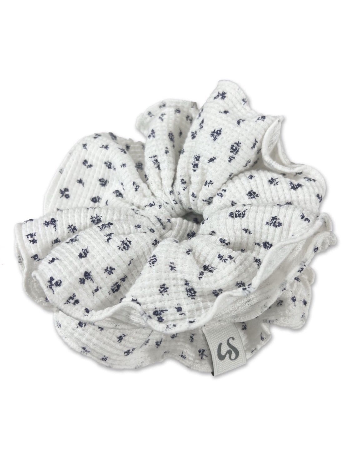 12/21 20:00 再販【Uglyshadow】FLOWER WAFFLE SCRUNCHIE