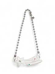 【EVERYTHINGS】Stellar Shooting Star Necklace / 【エブリシングス】シューティングスターネックレス