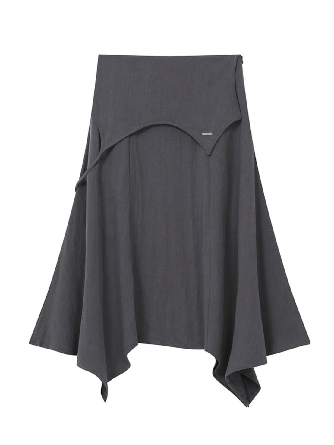 Miseki seoul Flutter folding skirt グレー Miseki seoul】Flutter folding Skirt – PRESSING WEB SHOP