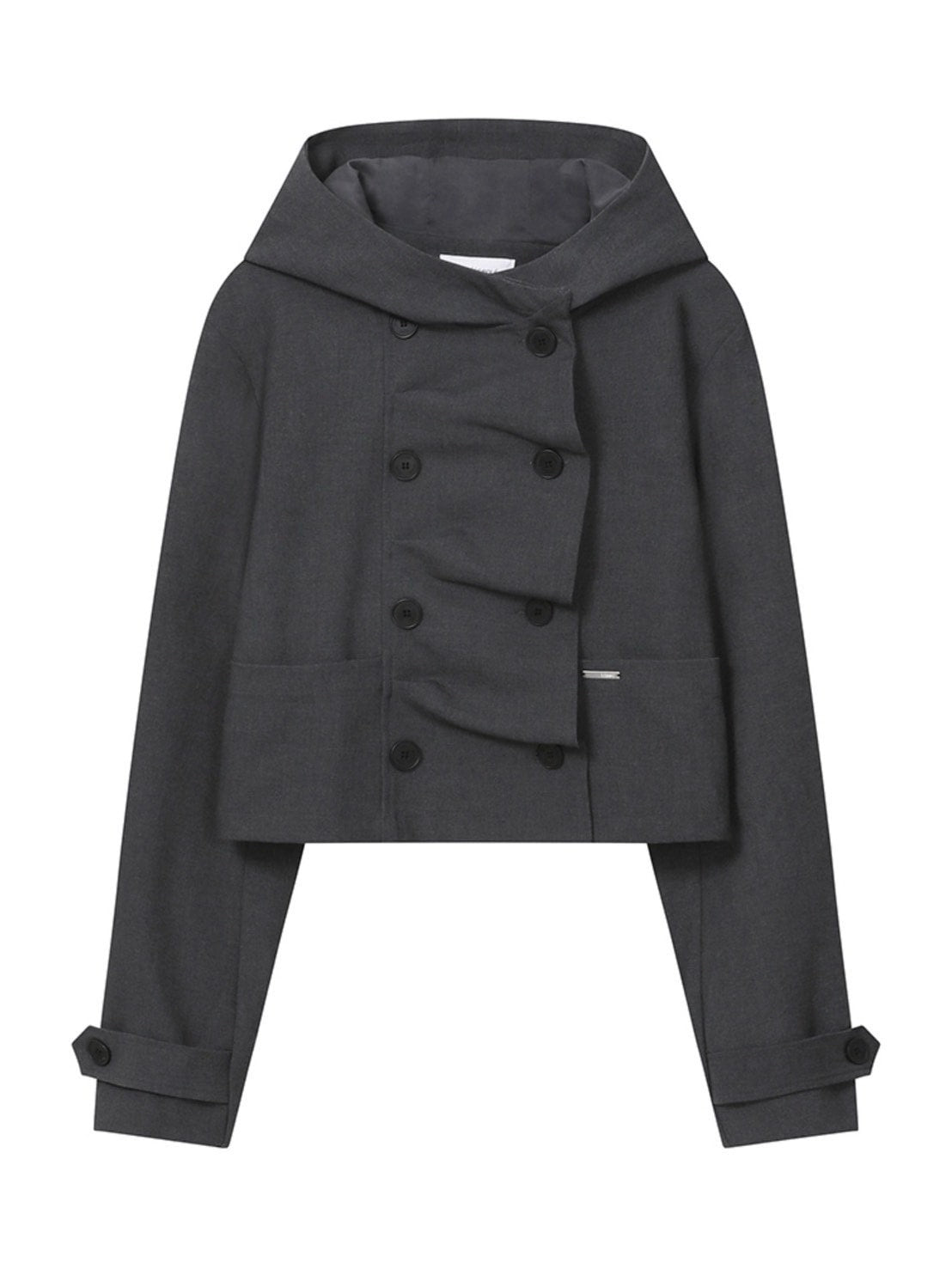 【Miseki seoul】Cowl neck button Jacket