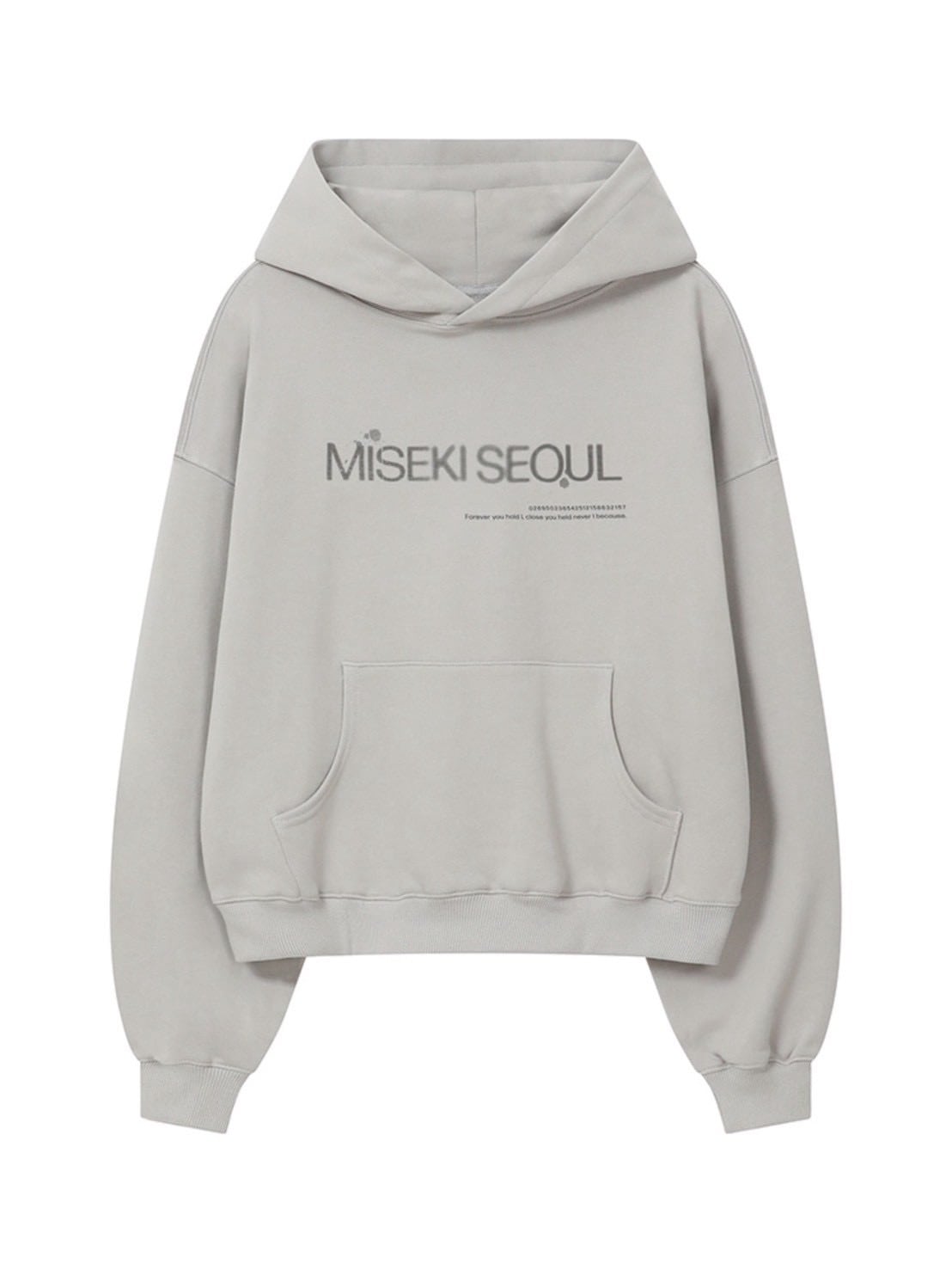 【Miseki seoul】Logo sweat hoodie