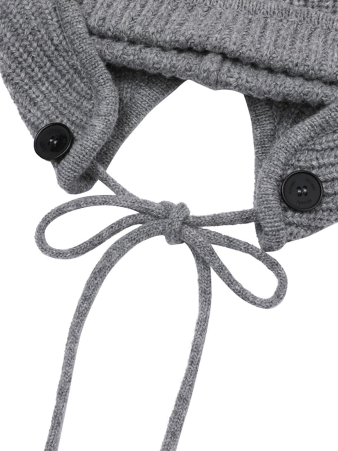 【Miseki seoul】Button trooper hat