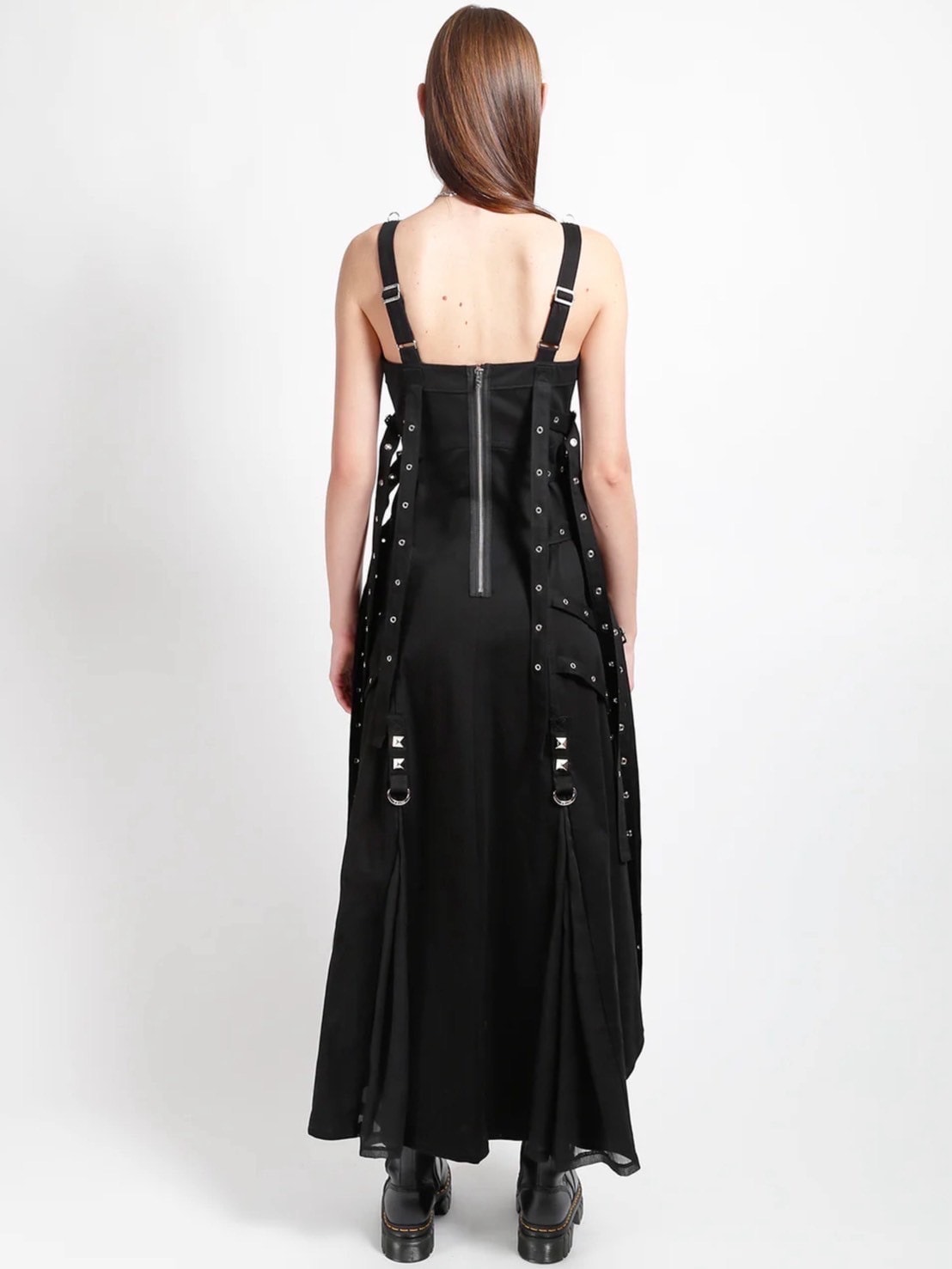 【TRIPP nyc】ENCHANTED DRESS[IO4951] / 【トリップ ニューヨーク 】ボンテージストラップロングキャミワンピース