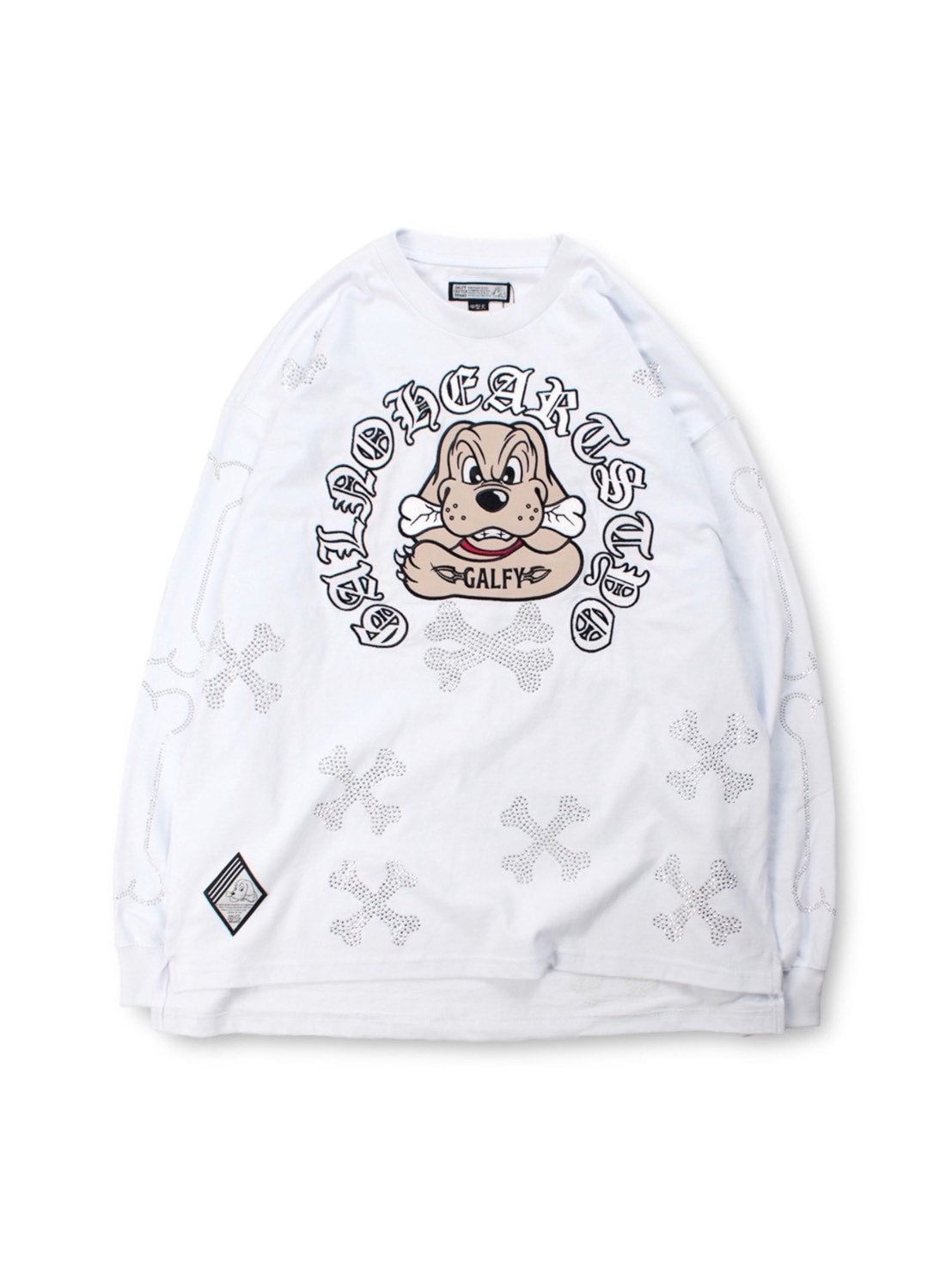 【GALFY】ピカピカ骨骨ロンTee