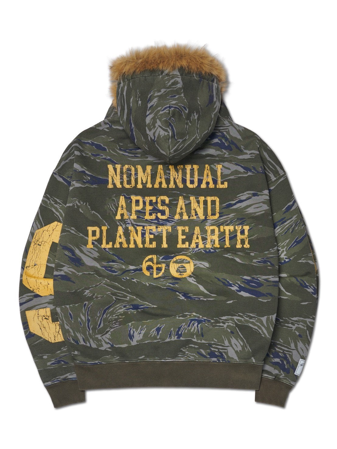 【AAPE X NOMANUAL】AAPE X NOMANUAL HOODIE ZIP-UP 2