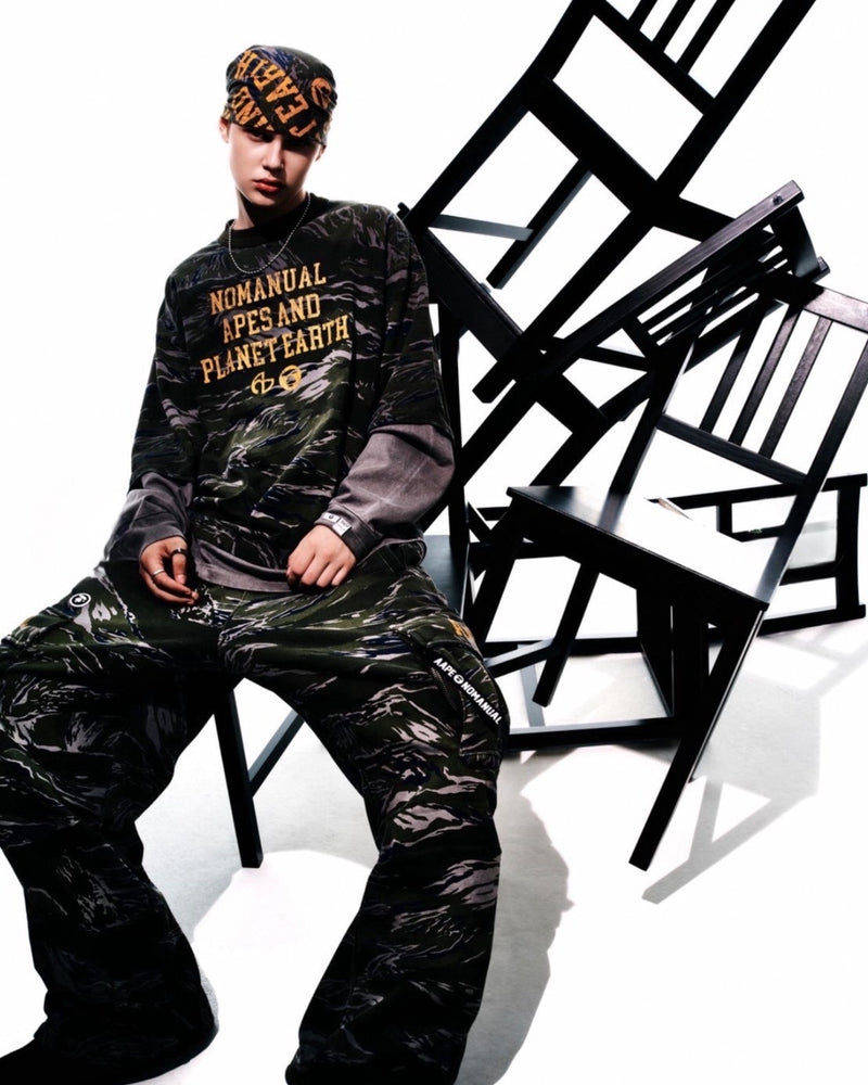 【AAPE X NOMANUAL】AAPE X NOMANUAL SWEATPANTS