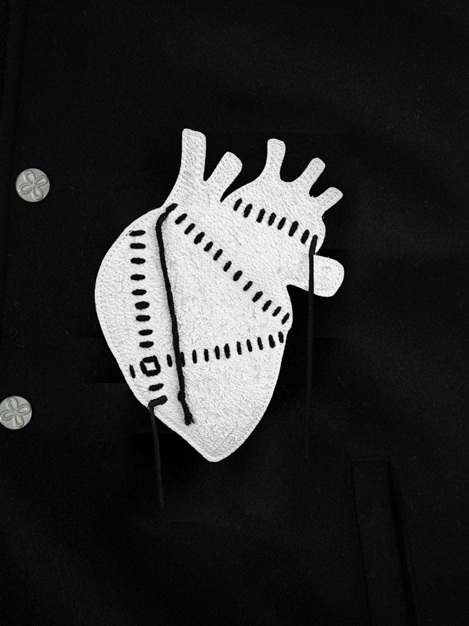 【SURGERY】surgery sutured destroyed varsity jacket / 【サージェリー】 サージェリースーチャード デストロイド バーシティ ジャケット