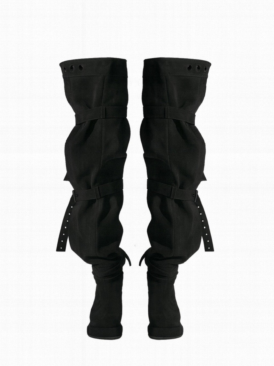 GATELESS】BELT BUCKLE LOOSE LONG BOOTS – PRESSING WEB SHOP