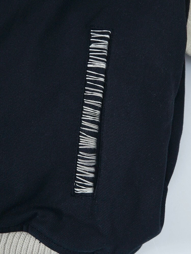 【SURGERY】surgery Scarline varsity jacket