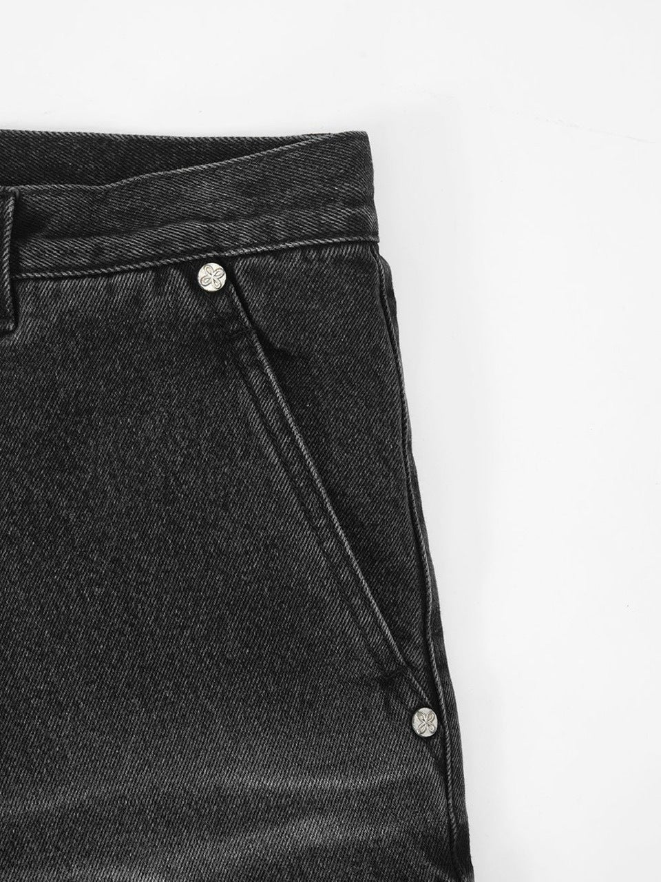 【SURGERY】surgery sutured boot-cut denim pants